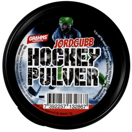 Hockey pulver jordbær kartong